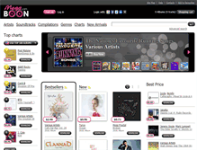 Tablet Screenshot of megaboon.com